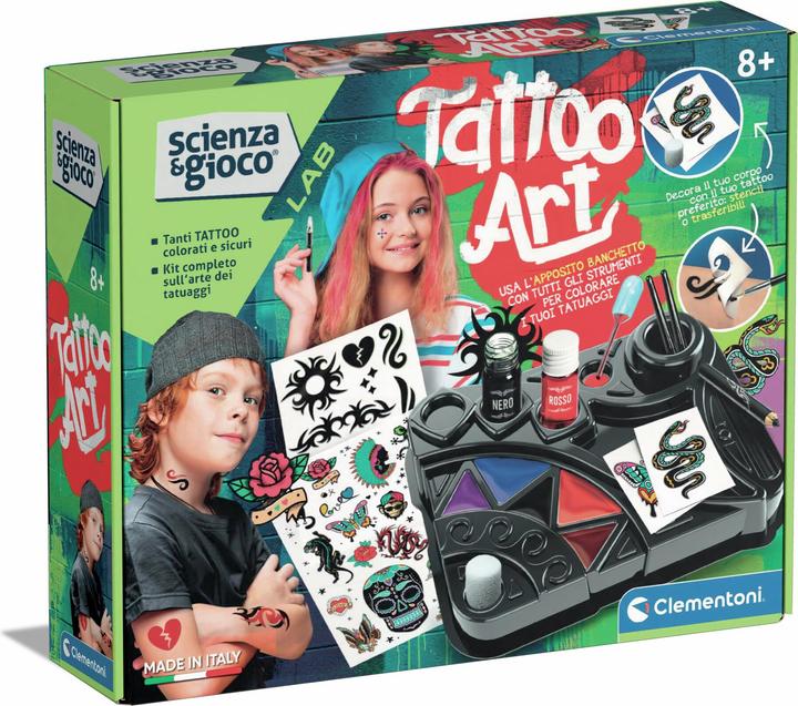 Produktbild Clementoni Science & Game - Tattoo Art
