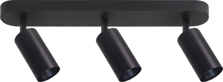 Produktbild Luxula Schwenkbarer LED Aufbauspot, 3-flammig, schwarz (GU10)