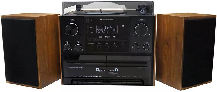 Produktbild Soundmaster MCD5600 (Bluetooth, Plattenspieler, CD Player, 2x 5 W)