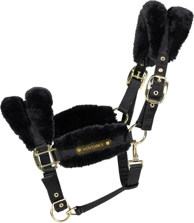 Kentucky Horsewear Halfter Nylon sheepskin soft