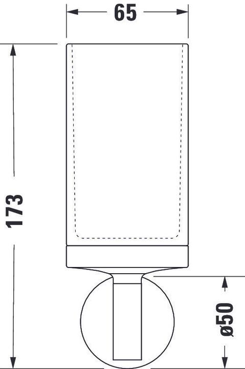 Immagine prodotto Duravit Portabicchieri Starck T nero opaco