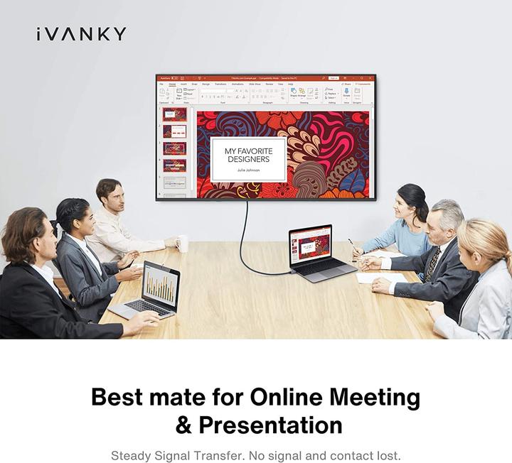 Image du produit Ivanky Mini DisplayPort — HDMI (Typ A) (2 m, DisplayPort, HDMI)