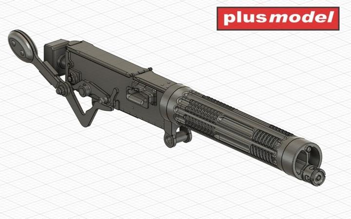 Actual product image Plus Model Aircraft machine gun Vickers