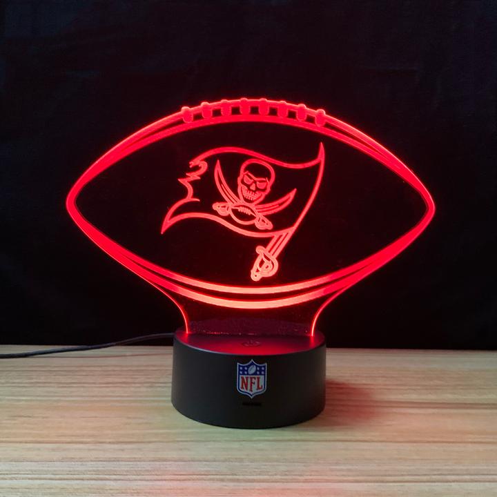 Actual product image NFL Tampa Bay Buccaneers LED Light