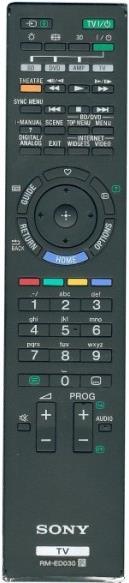 Sony RM-ED030, Original-Ersatzfernbedienung (Gerätespezifische Fernbedienung)