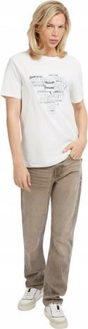 Actual product image Guess Abstract triangle T-shirt for men (XXL)