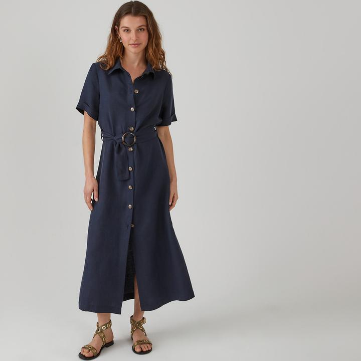 Produktbild La Redoute Collections Hemdblusenkleid Signature (44)