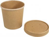 Produktbild Rayher Bio Papp-Becher mit Deckel, 300ml, 4 Stück (4 x)