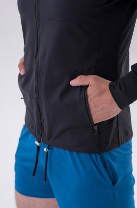 Actual product image Nebbia Sporty Zipper Jacket with side pockets "Control" 332 Black (L)
