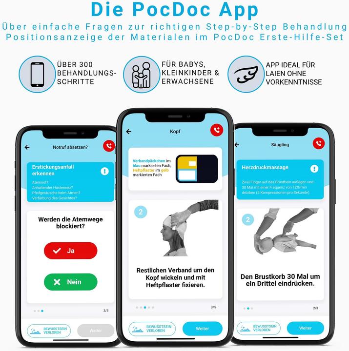 Produktbild PocDoc Premium (First Aid Kit)