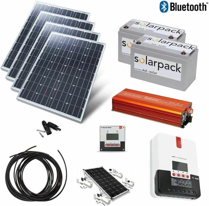 Actual product image Autosolar Solar system set (1000 W)