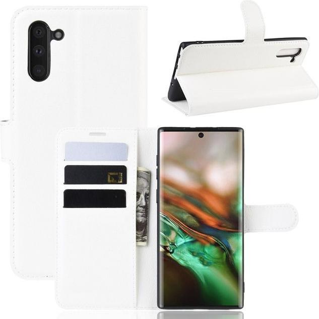Produktbild MU Classic Litchi Leder Bookcover Series (Samsung Galaxy Note 10)