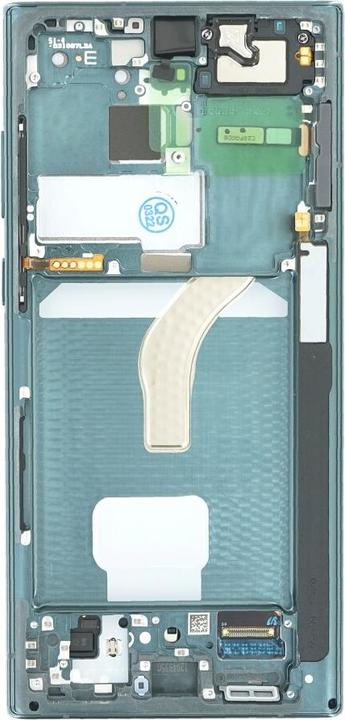 Actual product image Samsung Display unit + frame S908 Galaxy S22 ultra green GH82-27488D (Display, Samsung Galaxy S22 Ultra)