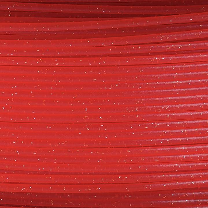 Immagine prodotto Copymaster3D PLA Filament for 3D Printer, 1.75 mm, Glitter Red (PLA, 1.75 mm, Rosso)