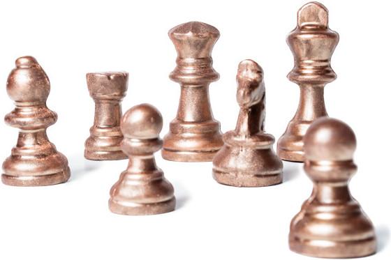 Produktbild Martellato Schachfiguren Schokoladenform