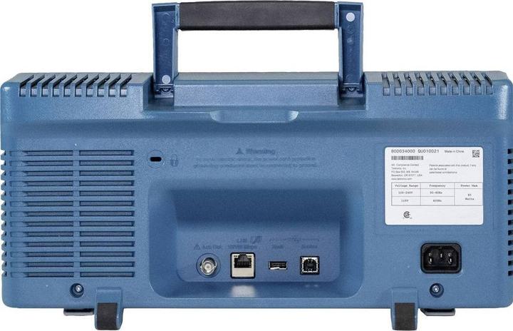 Actual product image Tektronix TBS2202B Digital oscilloscope 200MHz 2 GSa/s 8 Bit 1pc.