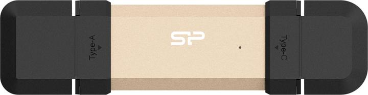 Immagine prodotto Silicon Power 500GB USB Stick USB Typ A+C 1050/850MB's gold (500 GB, USB-A, USB-C)