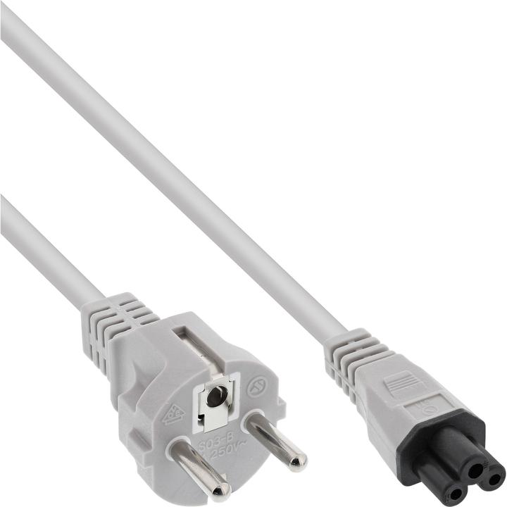 InLine Netzkabel für Notebook (0.50 m)