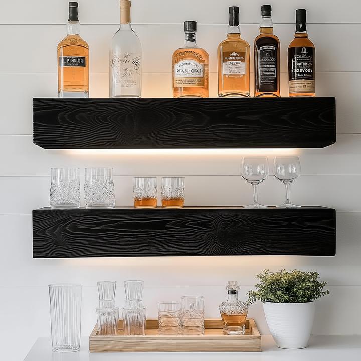 Immagine prodotto Hanah Home Drift Decorative Wooden Wall Shelf