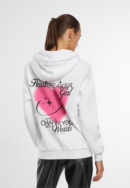 Immagine prodotto Miss Tee Felpa con cappuccio Heartbreaker Girl Ladies - 174133 (3XL)