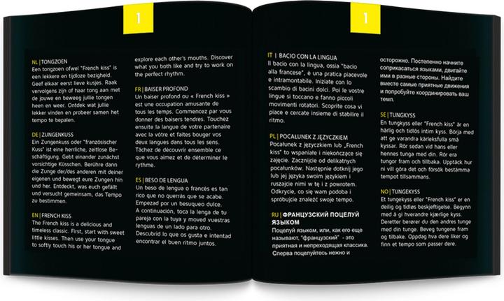 Image du produit tease & please Bisous de la roulette sexuelle (Divers, Anglais, Allemand, Français, Italien, Espagnol, Polonais, Russe, Néerlandais, Norvégien, Suédois)