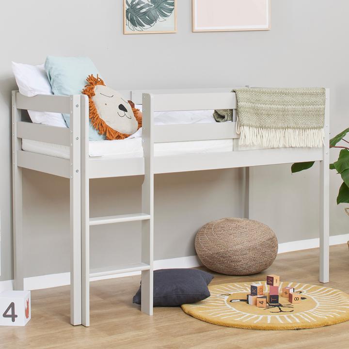 Image du produit Hoppekids ECO Comfort lit mi-hauteur 70x160 cm avec lattes, Dove Grey (70 x 160 cm)