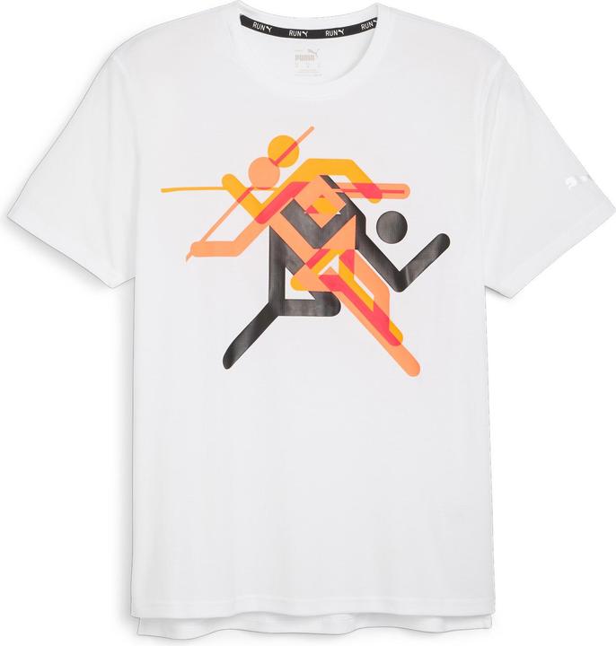 Puma Run Faster Icons Graphic Tee (S)