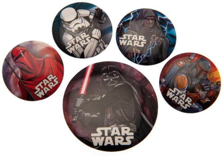 Produktbild Star Wars Ansteckerset Dark Side 5Erpack