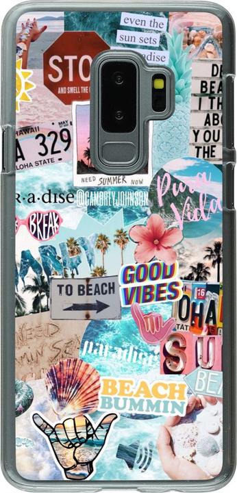 Actual product image PhoneLook Cover transparent Summer 20 collage (Samsung Galaxy S9+)