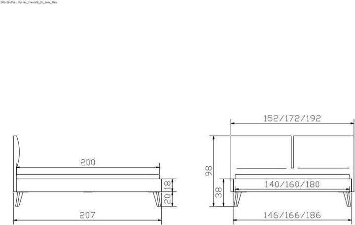 Produktbild Hasena Tropea (160 x 200 cm)
