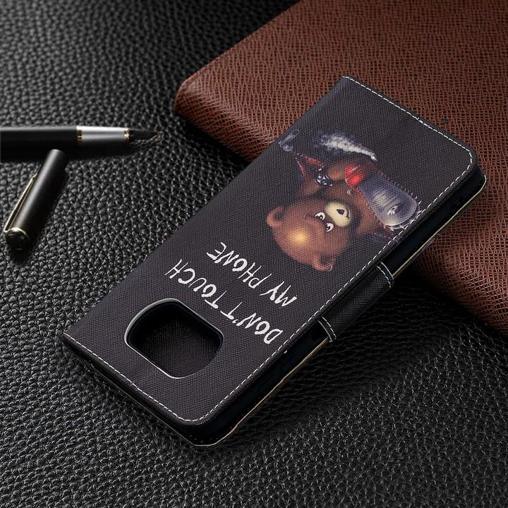 Produktbild König Design Hülle Handy Schutz für Xiaomi Poco X3 Case Flip Cover Tasche Etui Bumper Schwarz (Xiaomi Poco X3)