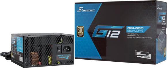 Produktbild Seasonic G12 GM-650 (650 W)
