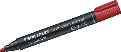 Produktbild Staedtler Marker Lumocolor perm (Rot, 2 mm, 10 x)