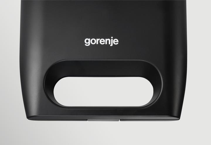 Produktbild Gorenje Mini-Sandwich-Grill - schwarz· 700 W, stufenlose Temperatureinstellung, antihaftbeschitet