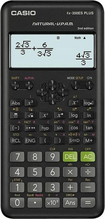 Casio FX-350ES Plus 2nd (Batterie)