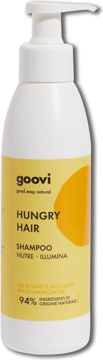 Goovi HUNGRY HAIR Shampoo nährend und leuchtend (240 ml, Flüssiges Shampoo)