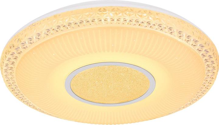 Actual product image Globo Ceiling light Klemens white 1xLED (2140 lm)