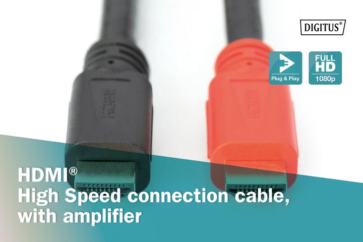 Produktbild Digitus HDMI (Typ A) — HDMI (Typ A) (20 m, HDMI)