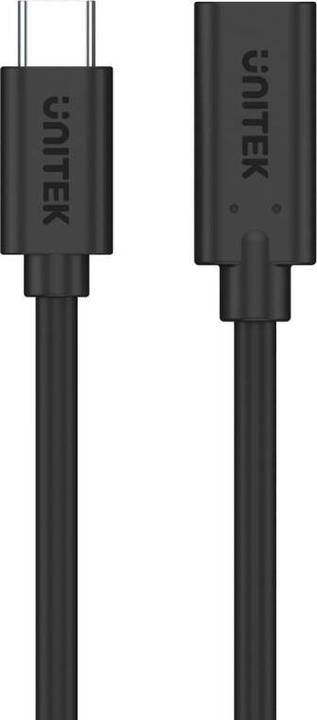 Actual product image Unitek C14086BK USB Cable USB 3.2 Gen 2 (3.1 Gen 2) USB C (0.50 m, USB 3.2 Gen 2, 100 W)