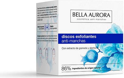 Produktbild Bella Aurora LIMPIEZA FACIAL discos exfoliantes anti-manchas 30 u (Reinigungstücher)
