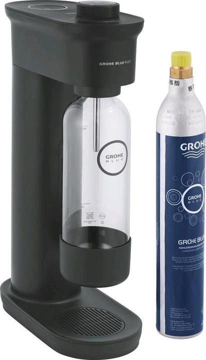 Grohe 31941K00 Set di avviamento del gorgogliatore d'acqua Blue Fizz 1 x bottiglia per bere, 1 x