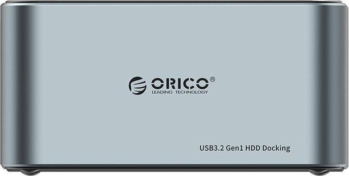 Actual product image Orico docking station for 2.5" / 3.5" HDD / SSD, 5Gbps, USB-C to USB-C/A with cloning function (blac