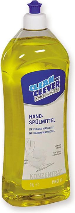 Clean and Clever Hand dishwashing detergent PRO 11 8 x 1 litre (Liquid)