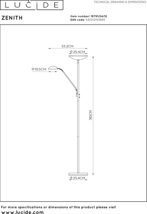 Produktbild Lucide Zenith (320 lm)