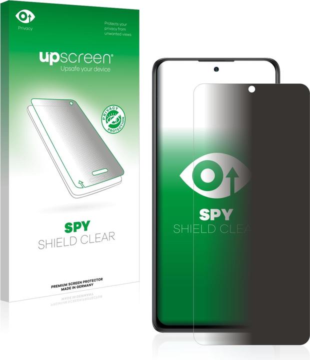 Immagine prodotto upscreen Spy Shield Pellicola Privacy (1 Pezzo/i, Xiaomi Redmi Nota 10 Pro)
