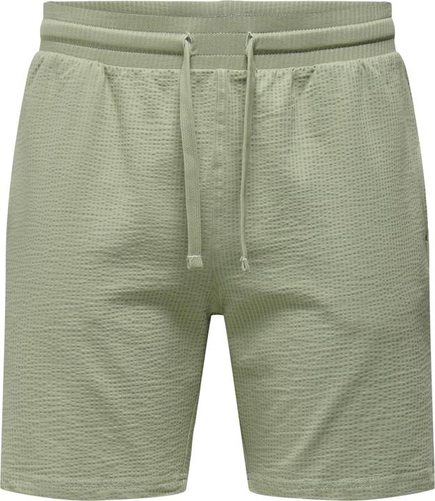 Only & Sons Onskian Reg Seersucker Shorts