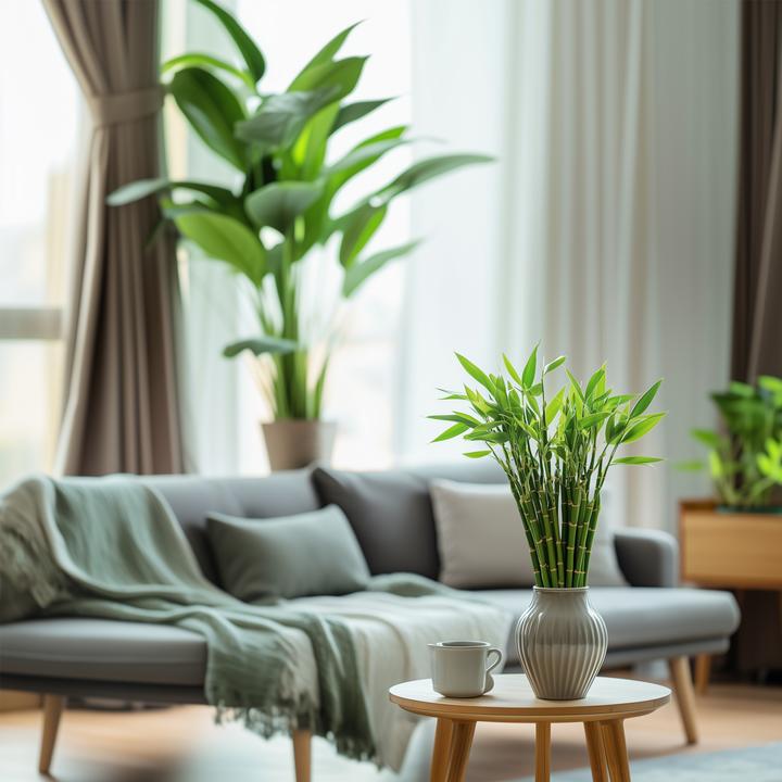 Immagine prodotto Plant in a Box Dracaena sanderiana - Set di 12 Lucky Bamboo (40 cm)