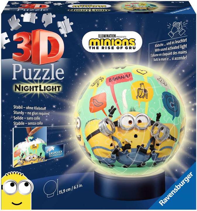 Produktbild Ravensburger Nachtlicht Minions 2 (72 Teile)