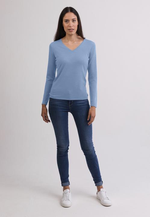 Actual product image Cash-Mere Kaschmir V-Ausschnitt Pullover (XL)