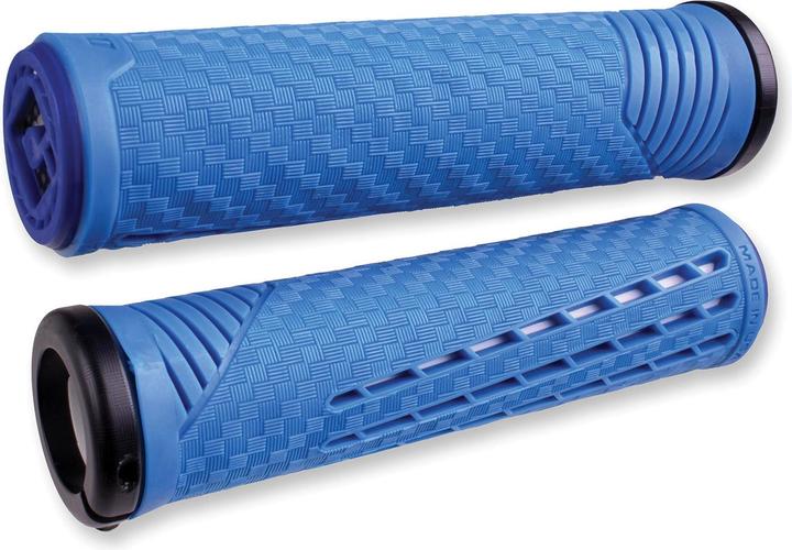 Odi Grips Poignées CF Lock-On - Bleu